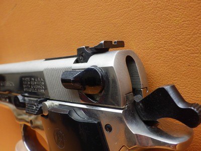 Scarce S&W Model 59 NICKEL! 9mm 4" Bbl 14+1 Mfg 1977 - Image 11 of 23