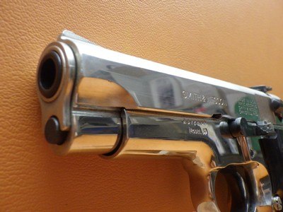 Scarce S&W Model 59 NICKEL! 9mm 4" Bbl 14+1 Mfg 1977 - Image 8 of 23