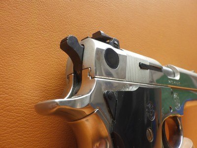 Scarce S&W Model 59 NICKEL! 9mm 4" Bbl 14+1 Mfg 1977 - Image 5 of 23