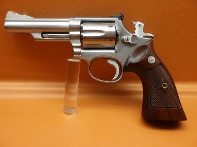 S&W Model 66 .357 Mag 4" Bbl S.S. Walnut Target Grips - Image 7 of 21