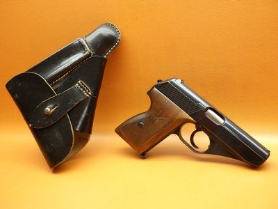 Magnificent Mauser HSc 7.65mm/.32acp 3.4"bbl, RARE Matching WWII German Police Issue w/ Eagle L stamp & Genuine Holster - Image 1 of 25