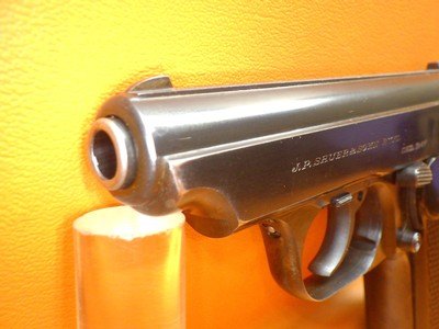 WWII German JP Sauer (Suhl) 38H 7.65/.32ACP 3.3"bbl, High Polish Blue, All Matching w/ Eagle N Markings VERY NICE! - Image 12 of 23