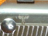 WWII German JP Sauer (Suhl) 38H 7.65/.32ACP 3.3"bbl, High Polish Blue, All Matching w/ Eagle N Markings VERY NICE! - Image 15 of 23