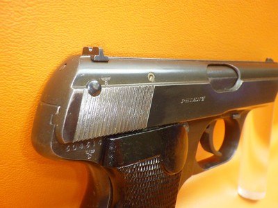 WWII German JP Sauer (Suhl) 38H 7.65/.32ACP 3.3"bbl, High Polish Blue, All Matching w/ Eagle N Markings VERY NICE! - Image 3 of 23