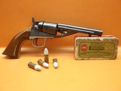 Colt 1862 Police and Pocket Navy Conversion .38 Rimfire 4.5" Bbl Mfg 1861 - Image 1 of 24