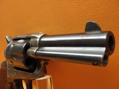 Uberti/Cimarron Thunderer .45 Colt, 3.5" bbl, SA Only, W/ Old West Style Holster, Very Nice! - Image 4 of 25