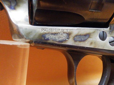 Uberti/Cimarron Thunderer .45 Colt, 3.5" bbl, SA Only, W/ Old West Style Holster, Very Nice! - Image 12 of 25