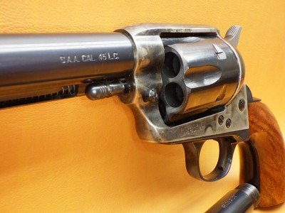 Uberti 1873 Cattleman Buntline .45 LC 12"Bbl And 18"Regulator Bbl Mfg 1997 Very Clean Single Action - Image 14 of 25