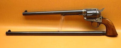 Uberti 1873 Cattleman Buntline .45 LC 12"Bbl And 18"Regulator Bbl Mfg 1997 Very Clean Single Action - Image 10 of 25
