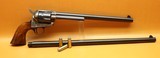 Uberti 1873 Cattleman Buntline .45 LC 12"Bbl And 18"Regulator Bbl Mfg 1997 Very Clean Single Action