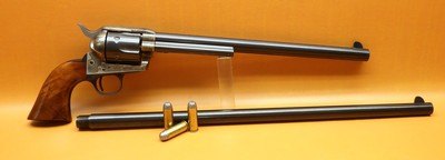 Uberti 1873 Cattleman Buntline .45 LC 12"Bbl And 18"Regulator Bbl Mfg 1997 Very Clean Single Action
