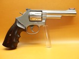 S&W 686-6 .357 Mag 7-Shot SS Tactical Finger Groove Stocks by Ahrends Number Matching Factory Box - Image 2 of 25