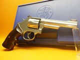 S&W 686-6 .357 Mag 7-Shot SS Tactical Finger Groove Stocks by Ahrends Number Matching Factory Box - Image 1 of 25