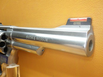S&W 686-6 .357 Mag 7-Shot SS Tactical Finger Groove Stocks by Ahrends Number Matching Factory Box - Image 7 of 25