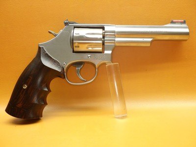 S&W 686-6 .357 Mag 7-Shot SS Tactical Finger Groove Stocks by Ahrends Number Matching Factory Box - Image 2 of 25