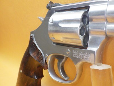 S&W 686-6 .357 Mag 7-Shot SS Tactical Finger Groove Stocks by Ahrends Number Matching Factory Box - Image 6 of 25