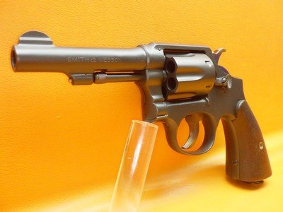 S&W Victory Model (Pre-Model 10) .38 SPL 4" Walnut Grips MFG 1942 - Image 6 of 25