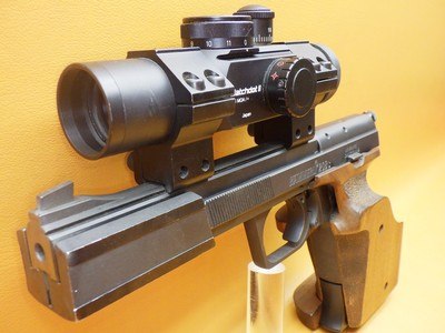 Hammerli 208s .22LR 6"Bbl Nill-Griffe Adjustable Ergo RH Grip Weight & UltraDot 2-4 MOA 8+1 One Mag - Image 11 of 25