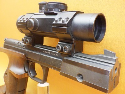 Hammerli 208s .22LR 6"Bbl Nill-Griffe Adjustable Ergo RH Grip Weight & UltraDot 2-4 MOA 8+1 One Mag - Image 5 of 25