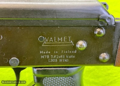 FULL AUTO PRE-MAY VALMET M78 308 WIN DEALER SAMPLE E-FILE COLLECTOR PRE86 NFA E-File - Image 12 of 13