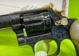 FULL COVERAGE MASTER ENGRAVED SMITH & WESSON K22 PRE 17 FLANNERY 22LR Gold Accents - 4 of 13