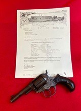 Antique COLT 1877 Lightning 38 LC 3 1/2 Kansas City Police Factory Lettered - 1 of 17