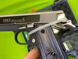 RARE TALO LIMITED EDITION COLT 1911 JAL DARK HORSE
38 SUPER 5” 1 OF 500 ( THIS IS NUMBER 489) - 5 of 13