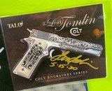 Colt TALO 1911 Lisa Tomlin Engraved Series 70 45 ACP Auto #56 Pistol 1 Of 400 - 6 of 14