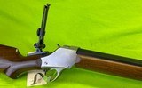 C Sharps 1885 Rifle 45-90 GOVT 30 In 1/2 Octagon Single Shot OPTIONED OUT - 3 of 6