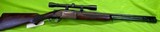 Custom Marlin Model 90 O/U Combination Gun MFG 1951 25 In 225 Win x 12 Ga - 1 of 14