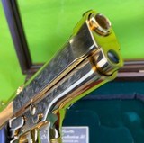 RARE BERETTA GOLDEN CENTURION 96D 40 S&W Cal DISPLAY CASE LIMITED EDITION ENGRAVED - 8 of 10