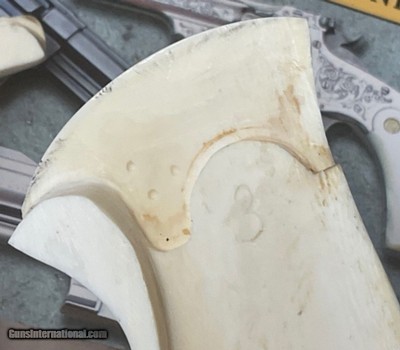 Exquisite Smith And Wesson S&W Factory Engraved 19 - 4 357 Mag Ivory Stocks - Image 15 of 17