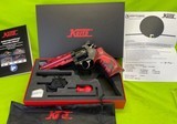 RED KORTH GTA 357 MAG 9MM LUGER CONVERSION 6 Inch RAILED MATCH TARGET HUNT - 1 of 10