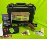 KORTH RANGER 357 MAG RAILED 4” COMBAT NIGHTHAWK CUSTOM 6 SHOT TACTICAL - 1 of 8