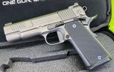 NIGHTHAWK CUSTOM DELEGATE 1911 OFFICER 9MM LUGER COMPACT CARRY RMR READY - 4 of 8