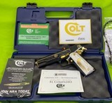 LIMITED EDITION COLT 1911 STAG EL COMPADRE 38 SUPER DAVIDSON RARE 1 Of 500 - 1 of 10