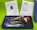 RARE TALO LIMITED COLT 1911 SILVER STS DRAGON ETCHED #4 1 OF 200 45 ACP Auto LETTER