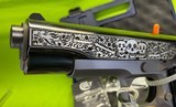 TALO LIMITED COLT 1911 38 SUPER DAY OF THE DEAD ENGRAVED 1 OF 500 RARE - 2 of 10