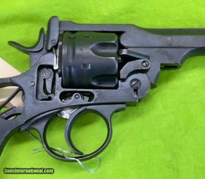 British Webley 455 Factory Cut Away 6 In 1917 Dated MKVI WWI Mark VI War - Image 6 of 8