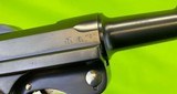 RARE Immaculate John Martz Baby Luger 41-42 JVM Trademarked P08 Mauser 9MM WWII - 11 of 13