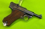 RARE Immaculate John Martz Baby Luger 41-42 JVM Trademarked P08 Mauser 9MM WWII - 2 of 13