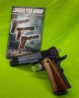 Les BAER 1911 GUNSITE PISTOL Jeff Cooper Gun Site 45 ACP FS Full Size Colt - 1 of 9