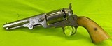 SERIAL NUMBER 1 ANTIQUE COLT NAVY COPY ENGRAVED NICKEL BELGIUM BREVETTE