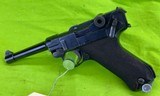 GERMAN P08 9MM LUGER DOUBLE DATED UNIT MARKED FULL MATCHING DWM C&R - 1 of 14