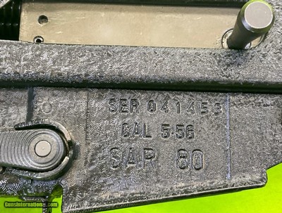 RARE FACTORY CIS SINGAPORE SAR-80 PRE-MAY DEALER SAMPLE MACHINE GUN 5.56 - Image 4 of 13