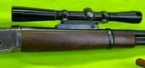 Winchester 94 1894 Flat Band War Time Scout 30-30 WCF 20 In Carbine Lever - 4 of 12