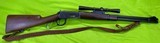 Winchester 94 1894 Flat Band War Time Scout 30-30 WCF 20 In Carbine Lever - 1 of 12