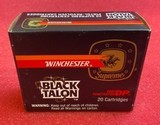 WINCHESTER BLACK TALON Supreme 9MM LUGER 9X19 COLLECTOR Ammo - 2 of 4