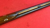 ENGLISH DOUBLE BARREL 8 GA Bore PERCUSSION SHOTGUN ISAAC HOLLIS & SONS 1870’s - 8 of 16