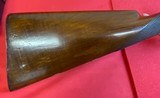 ENGLISH DOUBLE BARREL 8 GA Bore PERCUSSION SHOTGUN ISAAC HOLLIS & SONS 1870’s - 2 of 16